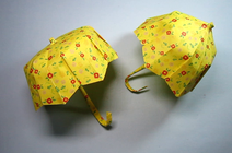 怎么折纸伞, 小学生手工简单又漂亮伞的折法,diy手工制作