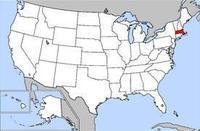 马萨诸塞州所在美国的位置地图