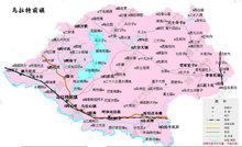 乌拉特前旗地图