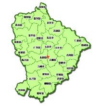 射洪县行政地图