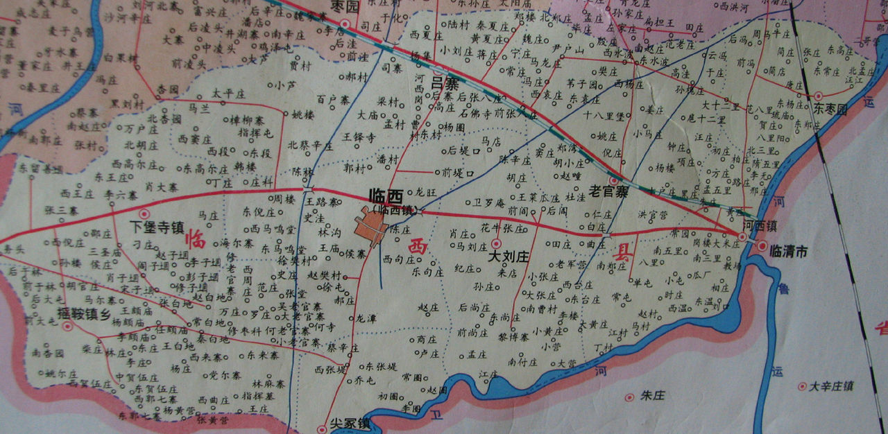 临西县地图
