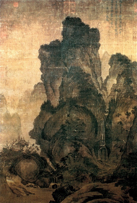 中国山水画(以山川自然景观为主要描写对象的中国画)