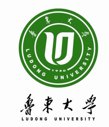 鲁东大学校徽图形以"l/d"为主要元素进行设计,取自"鲁东大学"中"鲁东"