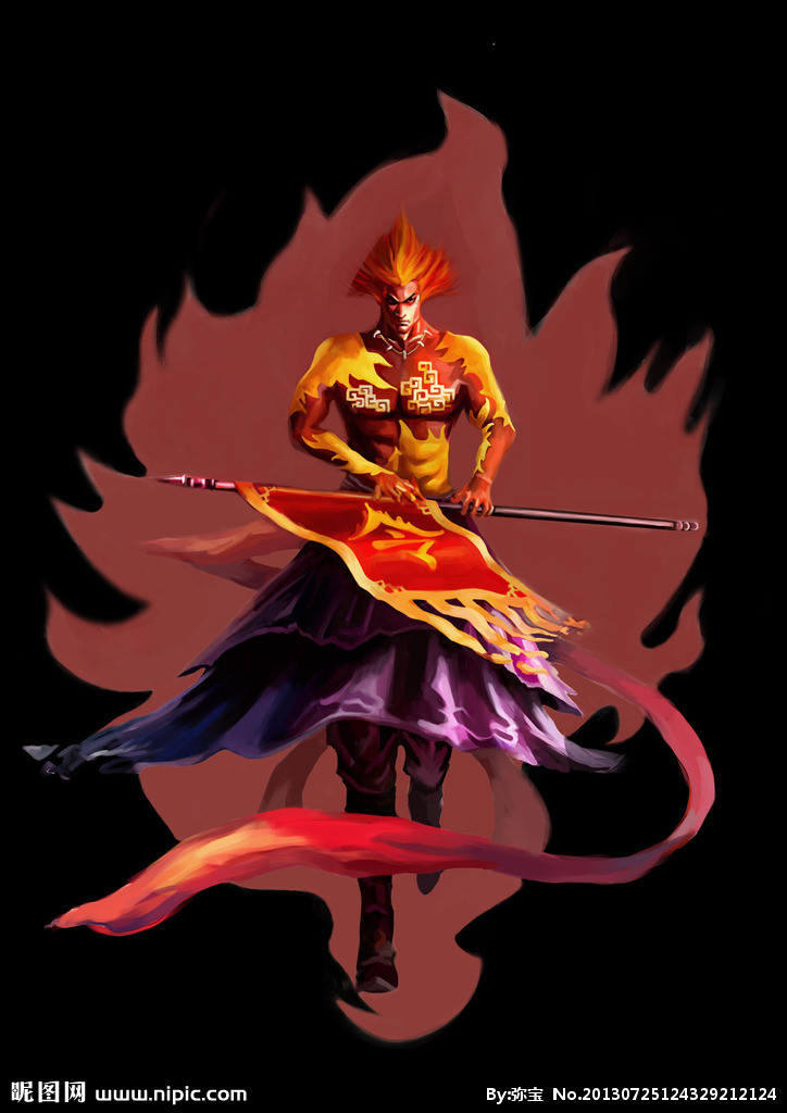 南方守护神火神祝融