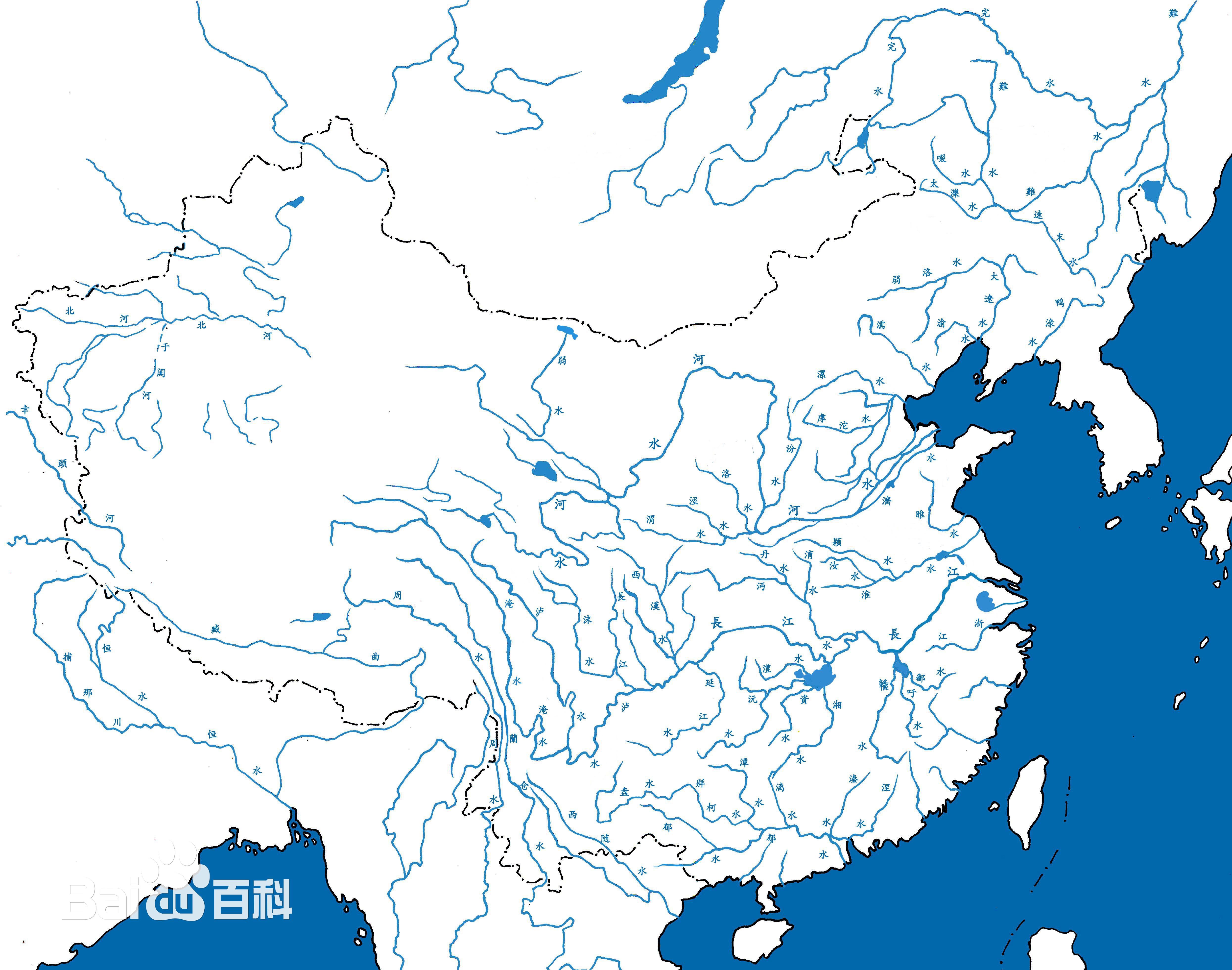 乌丸水系分布