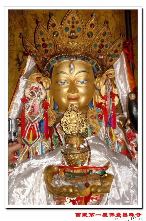 西藏昌珠寺度母像