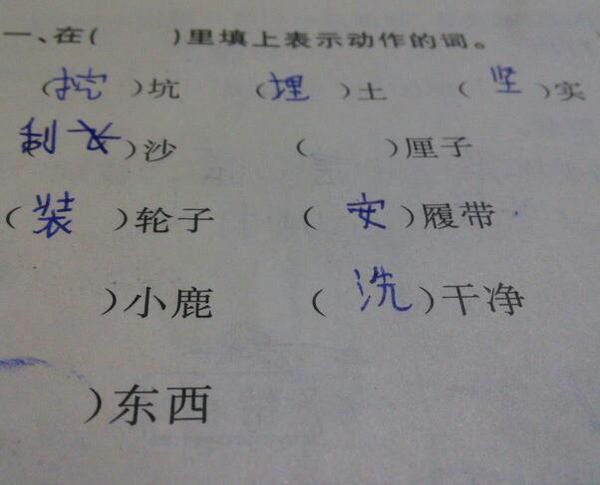 表示动作的词 4克星 健步如飞扭头就跑定睛一看侧耳细听冥思苦想