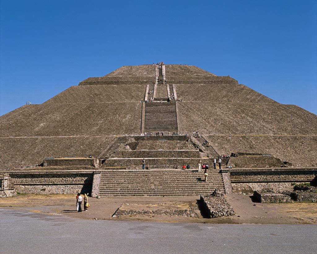 名称:太阳金字塔和月亮金字塔英文名:piramide de sol 和 pirmide de