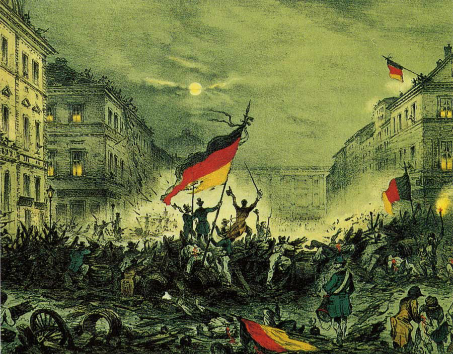 柏林1848年欧洲革命