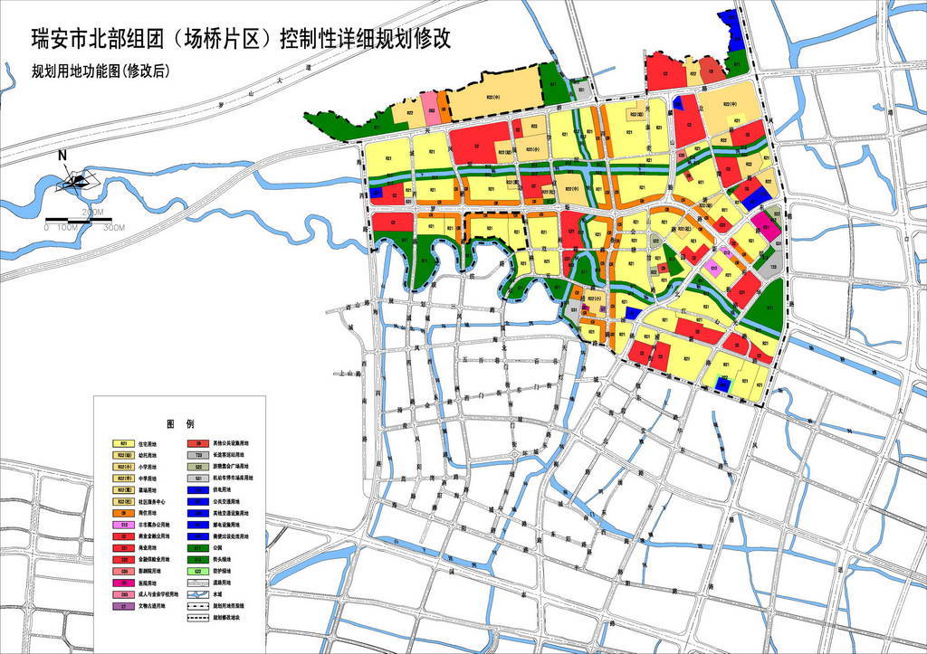 场桥片区规划图