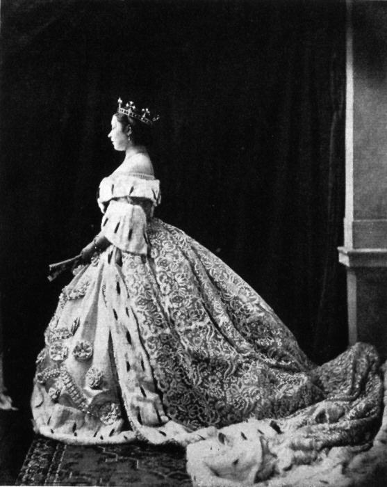 在威廉一世加冕典礼上的维多利亚,1865年
