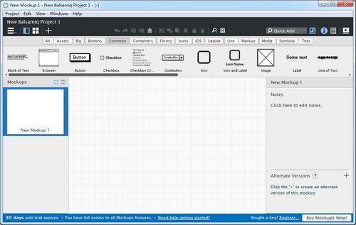 Balsamiq Mockups