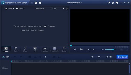 Wondershare Video Editor