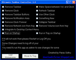 Ultimate Taskbar Controller