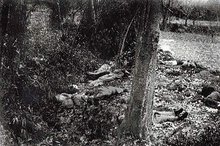 紫金山脚下的一处日军屠杀场所