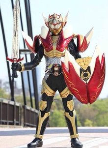 金苹果-马鲁斯初濑亮二(白又敦饰)假面骑士黑影的变身者.原本是"team.