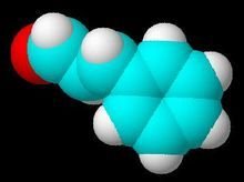 肉桂醛分子立体模型