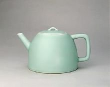 青釉茶壶 青釉茶壶