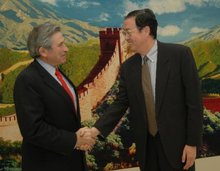 中国人民银行行长会见沃尔福威茨