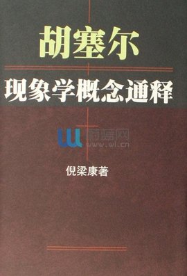 胡塞尔现象学概念通释