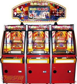 欢乐马戏团推币机