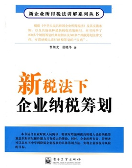 新税法下企业纳税筹划