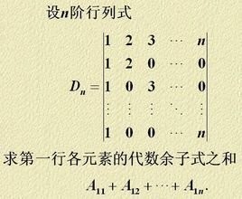 n阶行列式