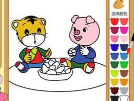 巧虎乐儿童填颜色