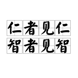 仁者见仁,智者见智