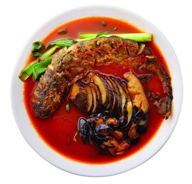 东北鲶鱼炖茄子