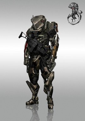 赛博朋克2077动力装甲图片