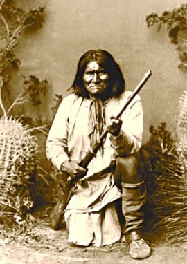 杰罗尼莫19世纪阿帕切印第安人酋长