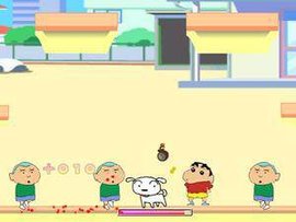 蜡笔小心保护小白