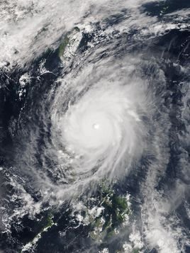 台风红霞2020年第11号强热带风暴