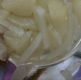 梨白萝卜水