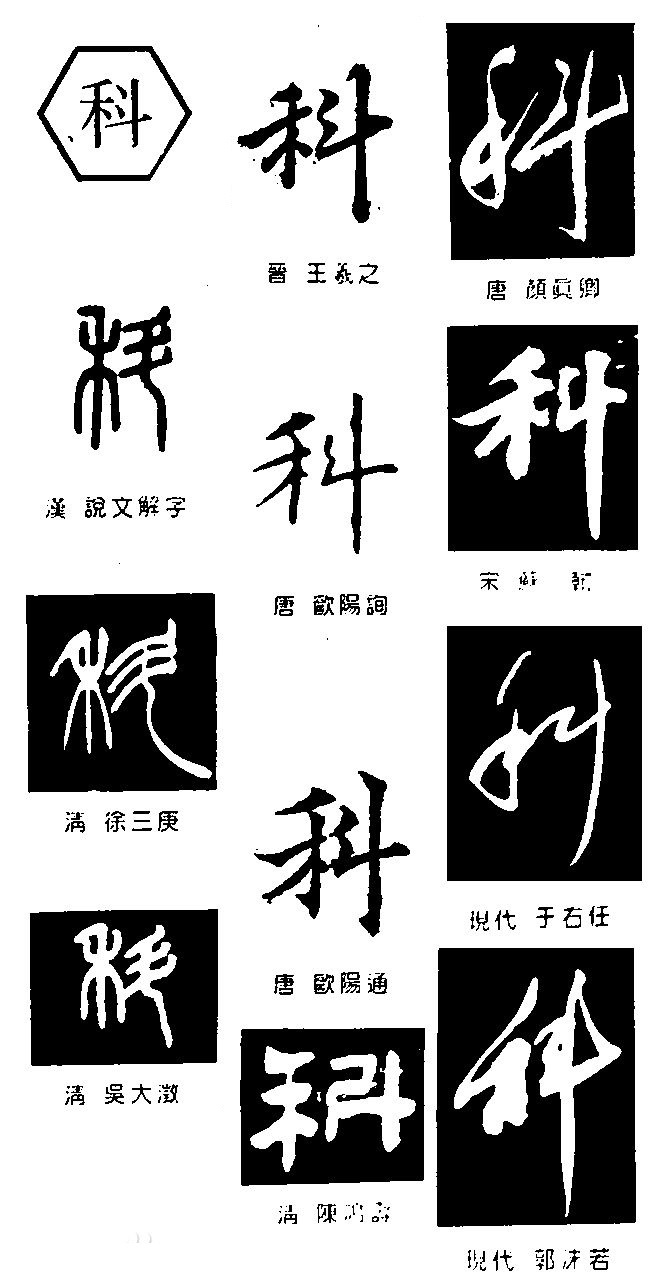 科 汉语汉字 360百科