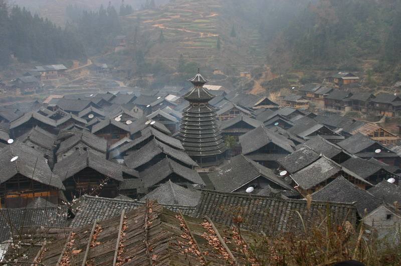 郎德上寨古建筑群