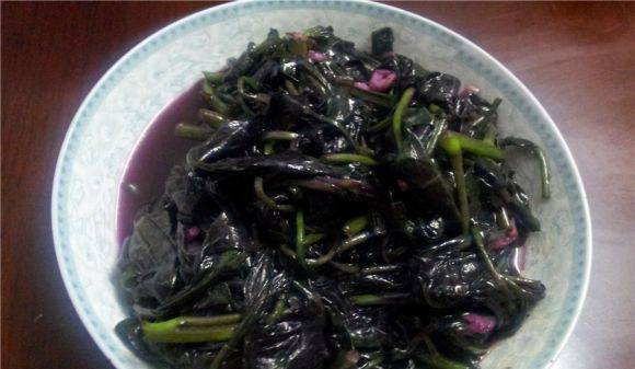 泡椒炒血皮菜图册_360百科
