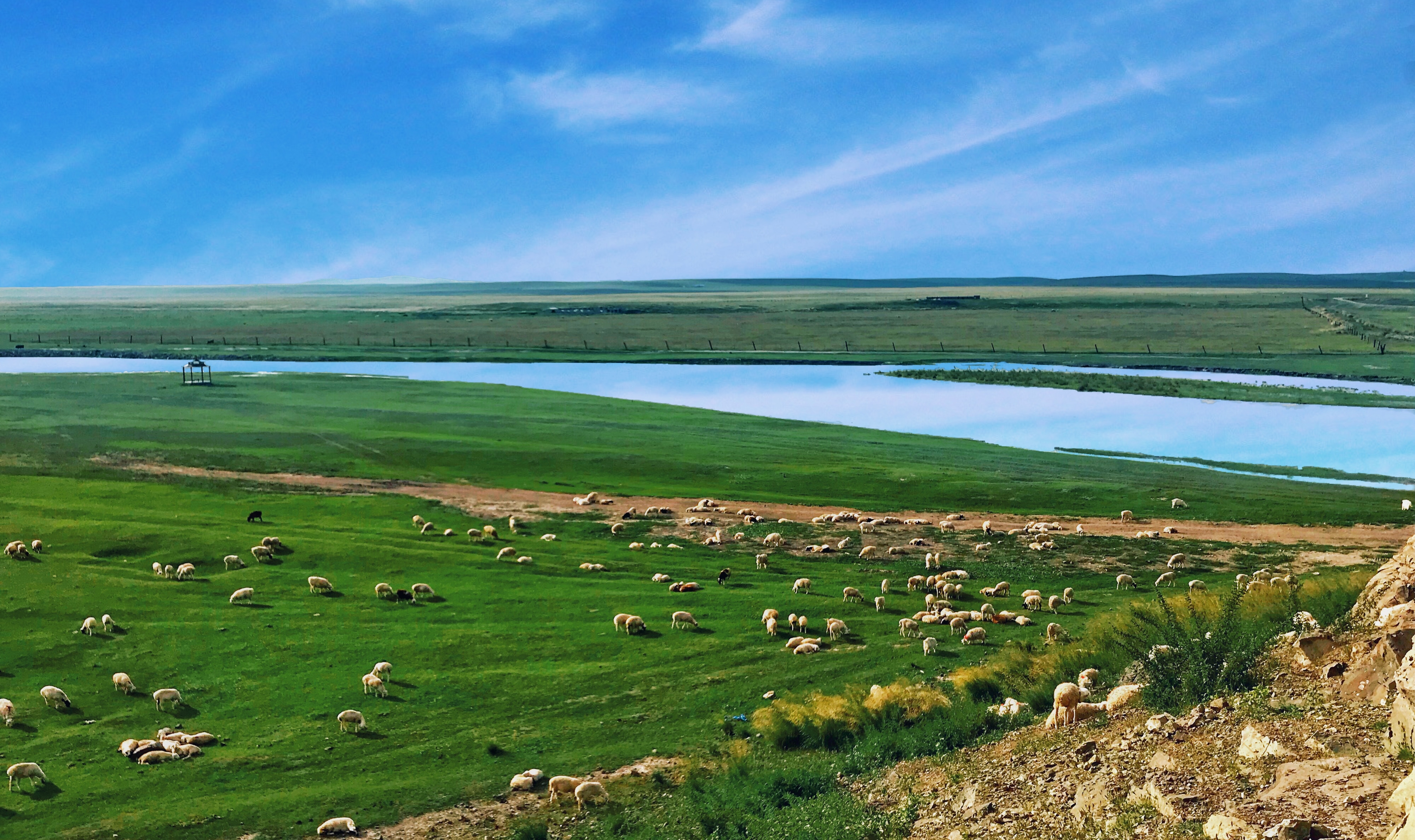 新巴尔虎右旗贝尔苏木领导开展巡河（湖）护岸工作-经济-内蒙古新闻网