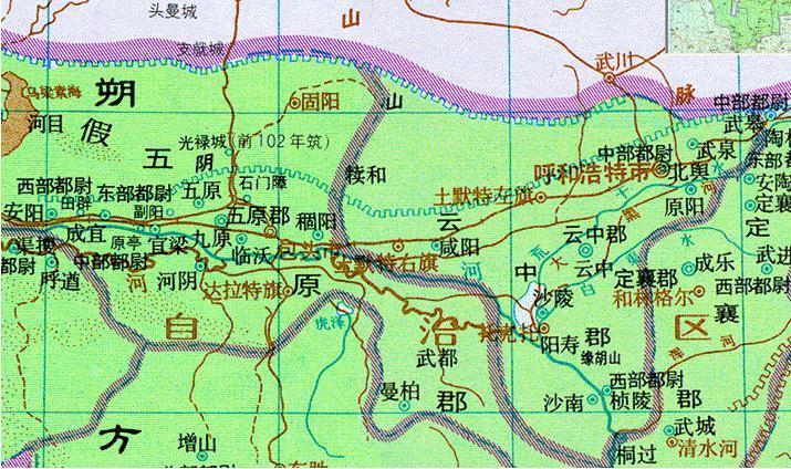 朔方郡_360百科