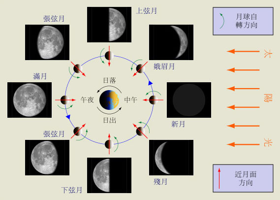 满月 自然现象