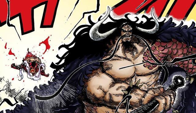 海贼王路飞战斗凯多