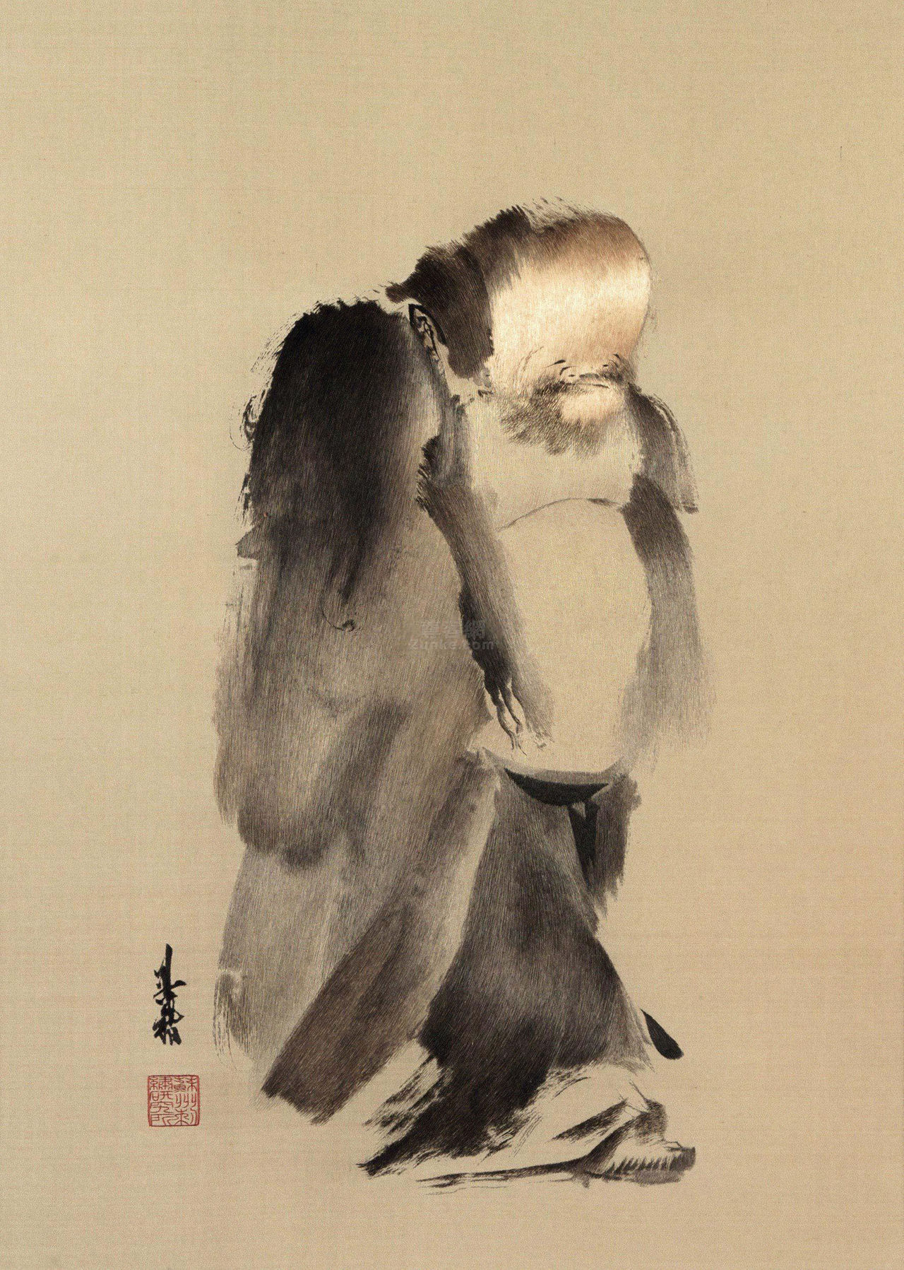 泼墨仙人图册_360百科