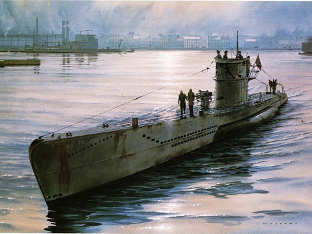 对大西洋上的盟军商船和美国对太平洋上的日本运输船所使用的潜艇战术