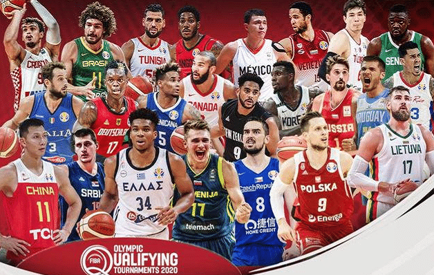 篮球落选赛抽签仪式