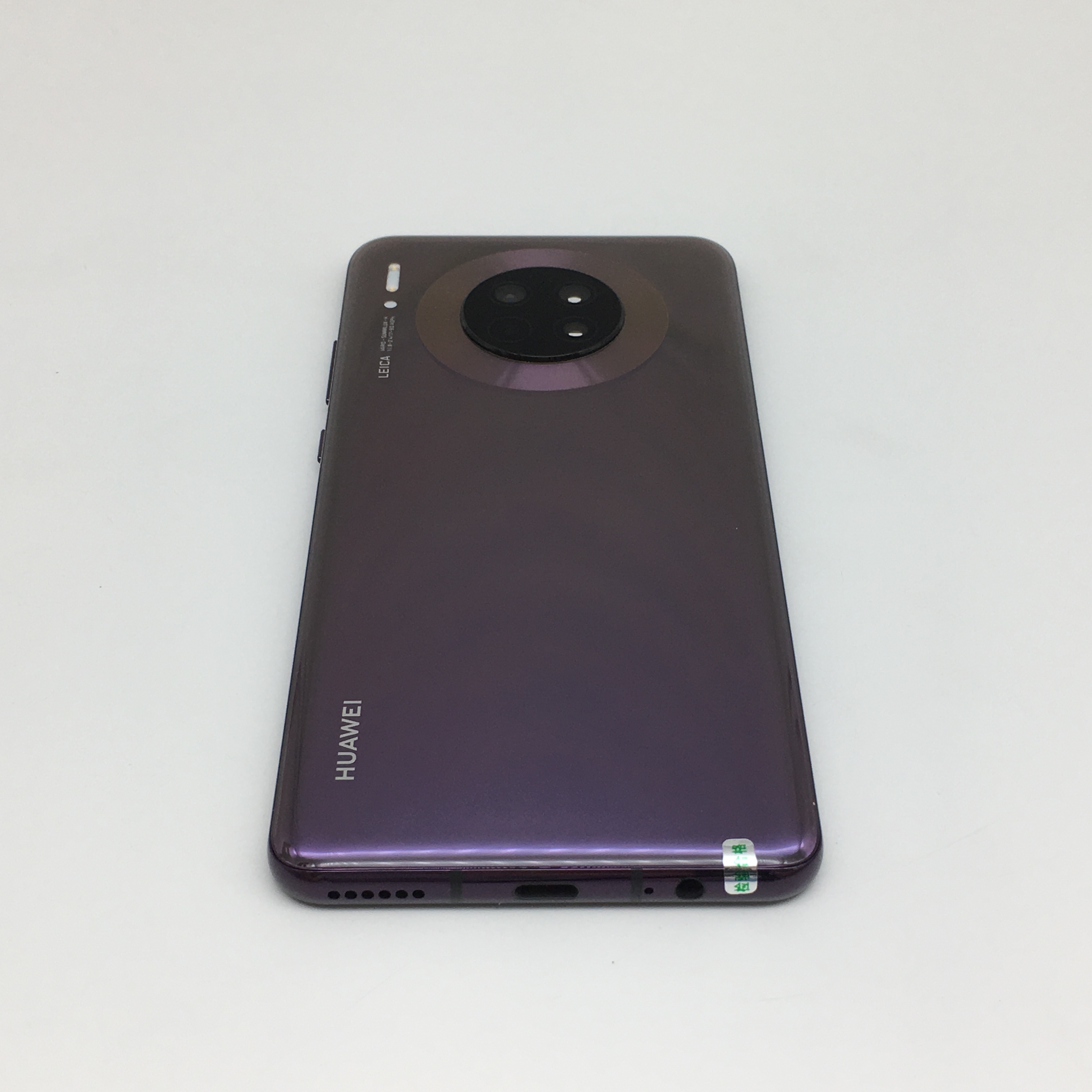 官方质检99成新 全网通 罗兰紫 8g/128g 国行 华为 mate 30