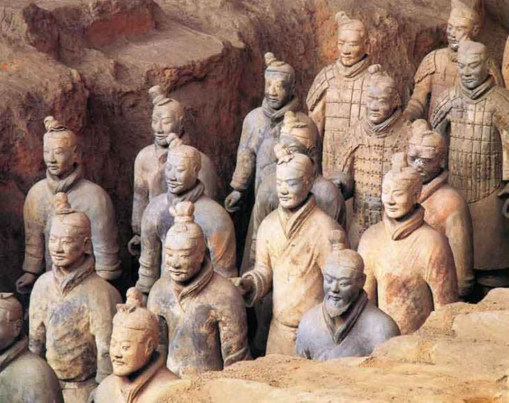 秦始皇陵兵马俑图册_360百科