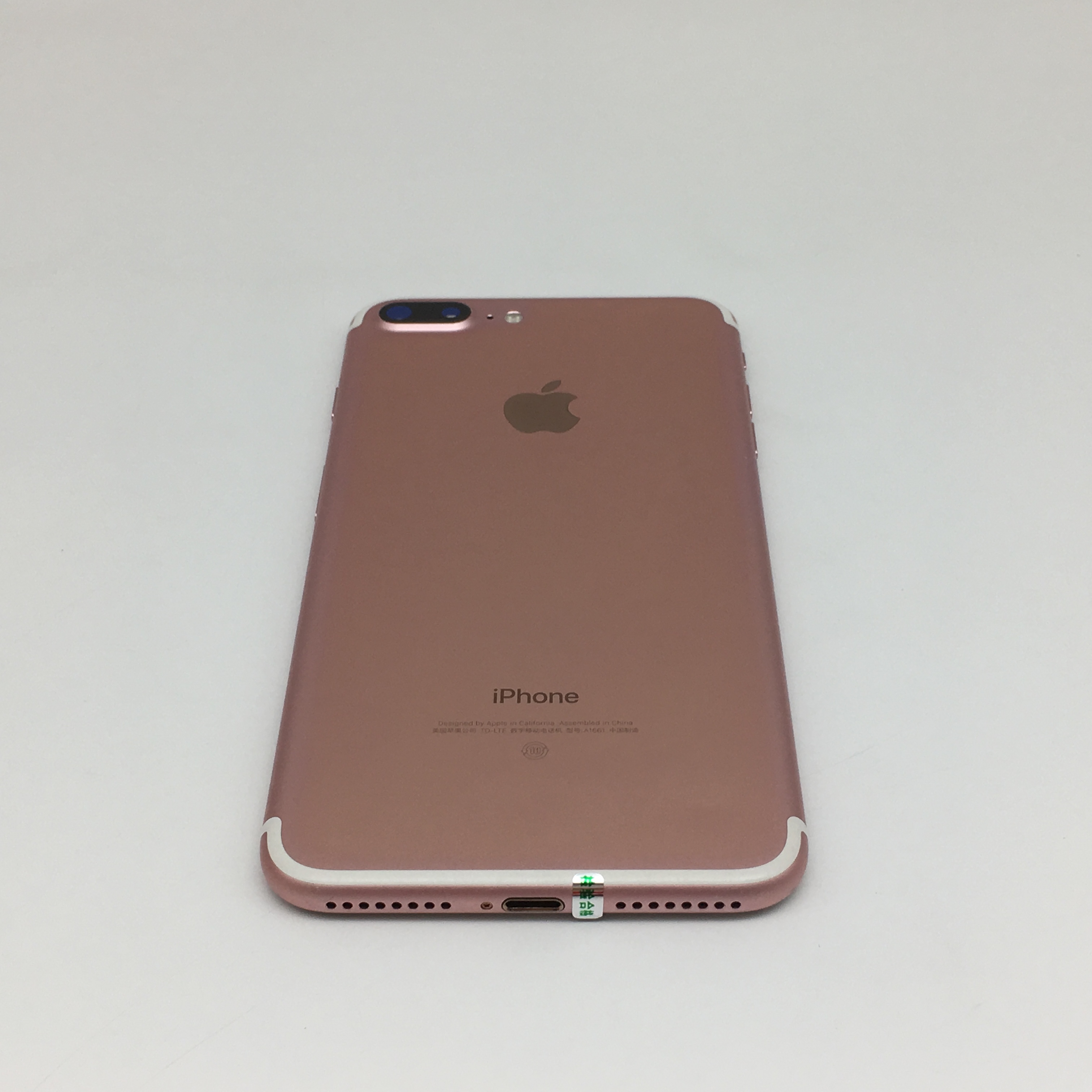 蘋果【iphone 7 plus】全網通 玫瑰金 128g 國行 8成新 真機實拍