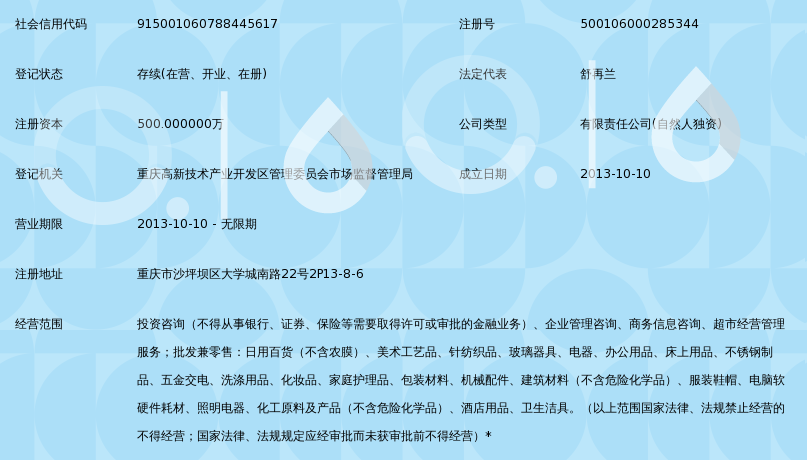 重庆茂禄投资咨询有限公司