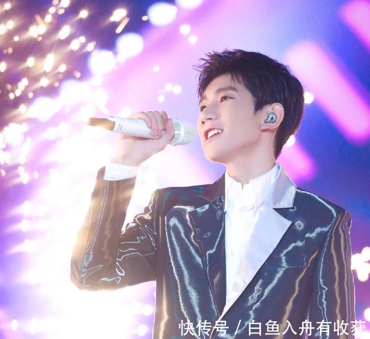 王源被烟花溅到眼睛